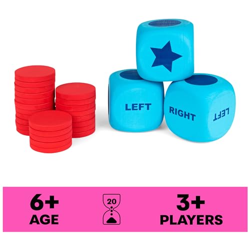 Giant Edition Family Board Game with Oversized Gameboard Cards Spinner U7841