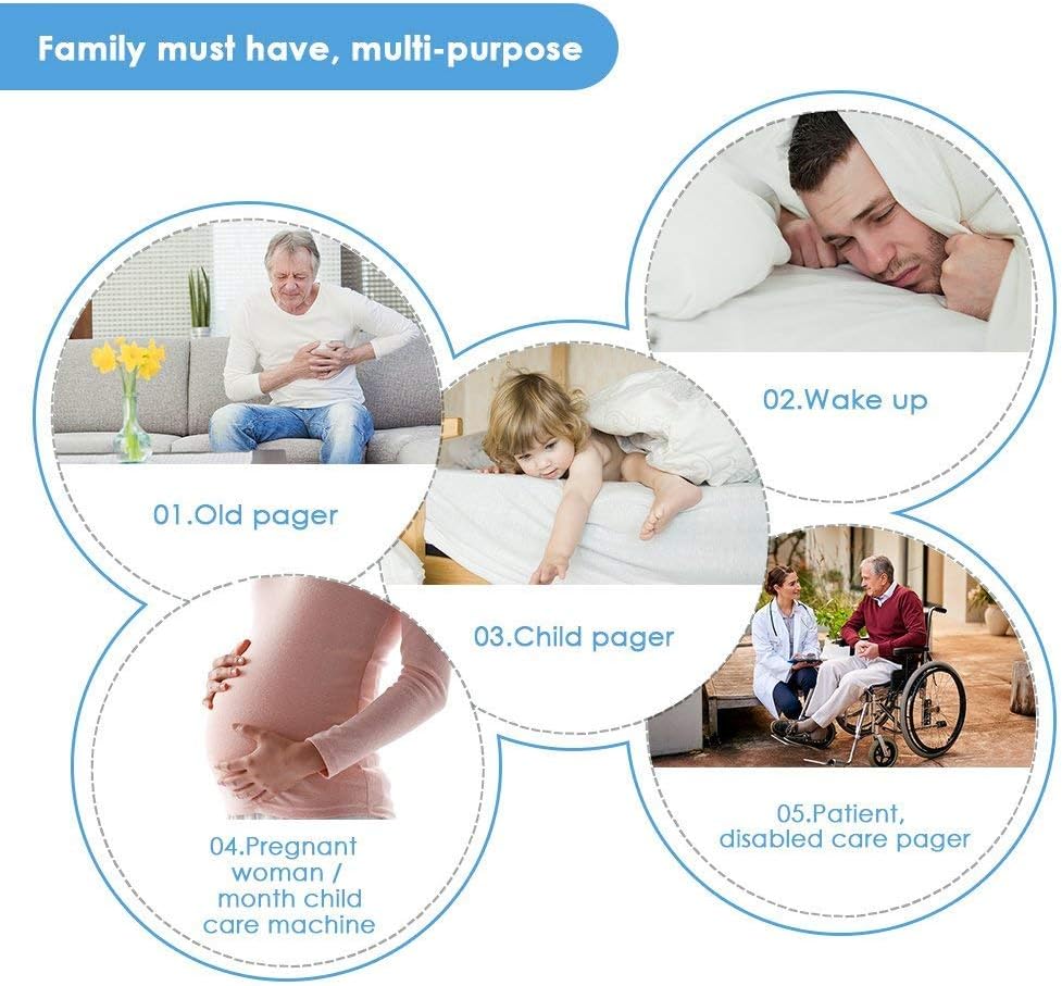 Wireless Life Alert System for Seniors with Panic Buttons and Necklace E890696
