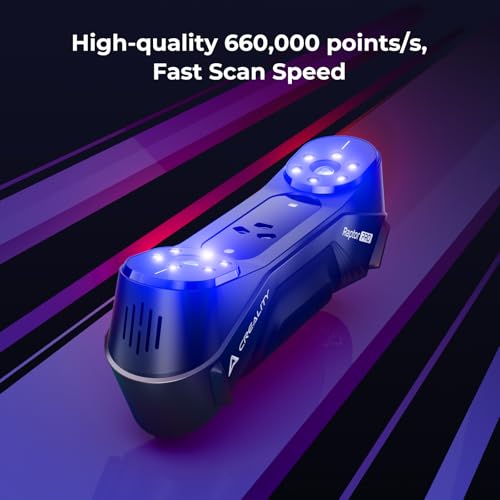 3D Scanner for 3D Printing, Blue Laser, Full-Color Scans Q176