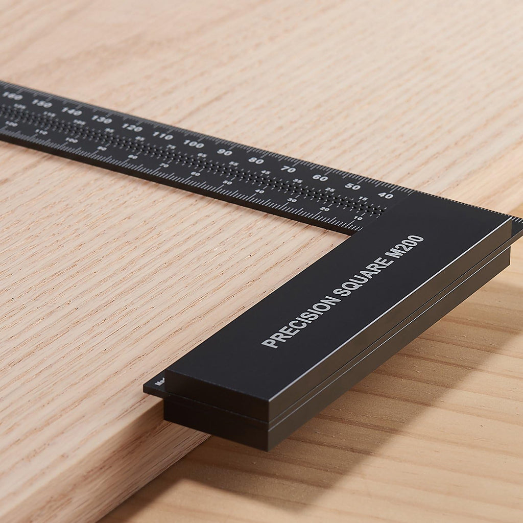 12-inch Precision Square Ruler for Woodworking Marking and Measuring R781715